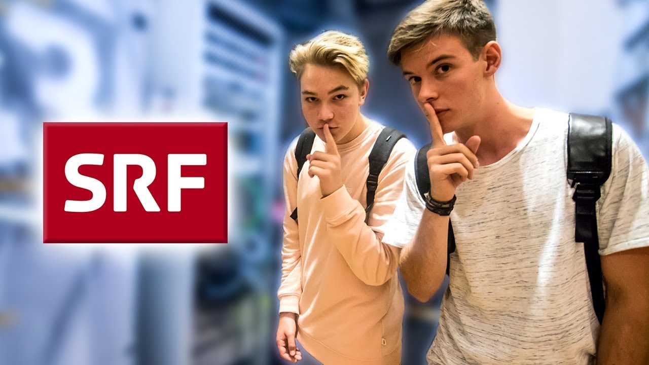 Besuch im SRF Studio mit Glanz & Gloria