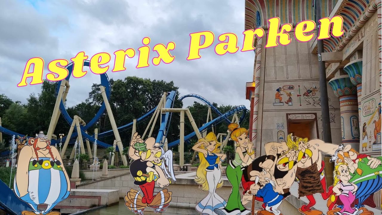 Besøg i Asterix Parken nær Paris