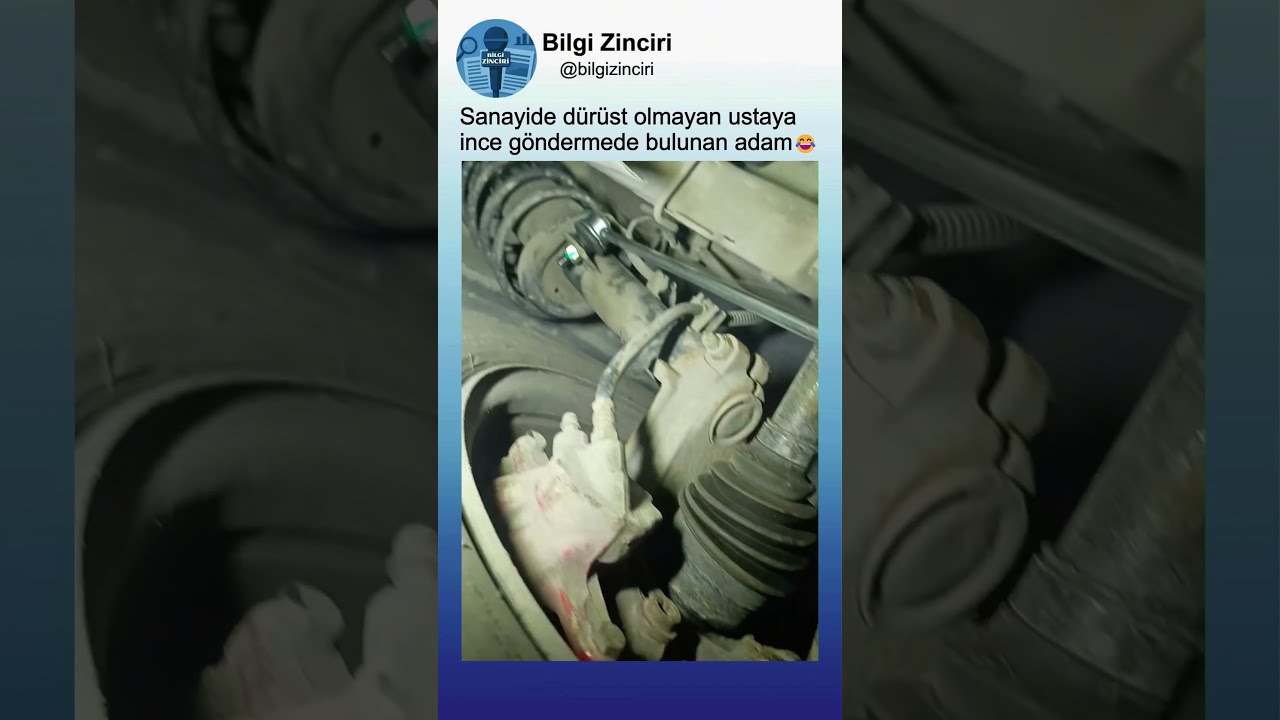 Arabada Hile Yapan Adamın Komik Tepkisi