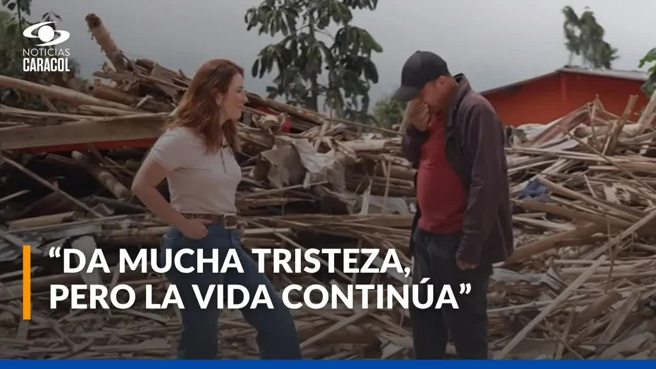 El dolor de volver a empezar tras el terremoto