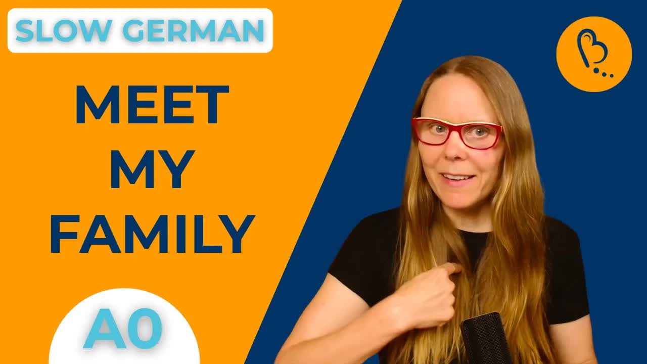 Meine Familie vorstellen: Eltern, Kinder und Geschwister