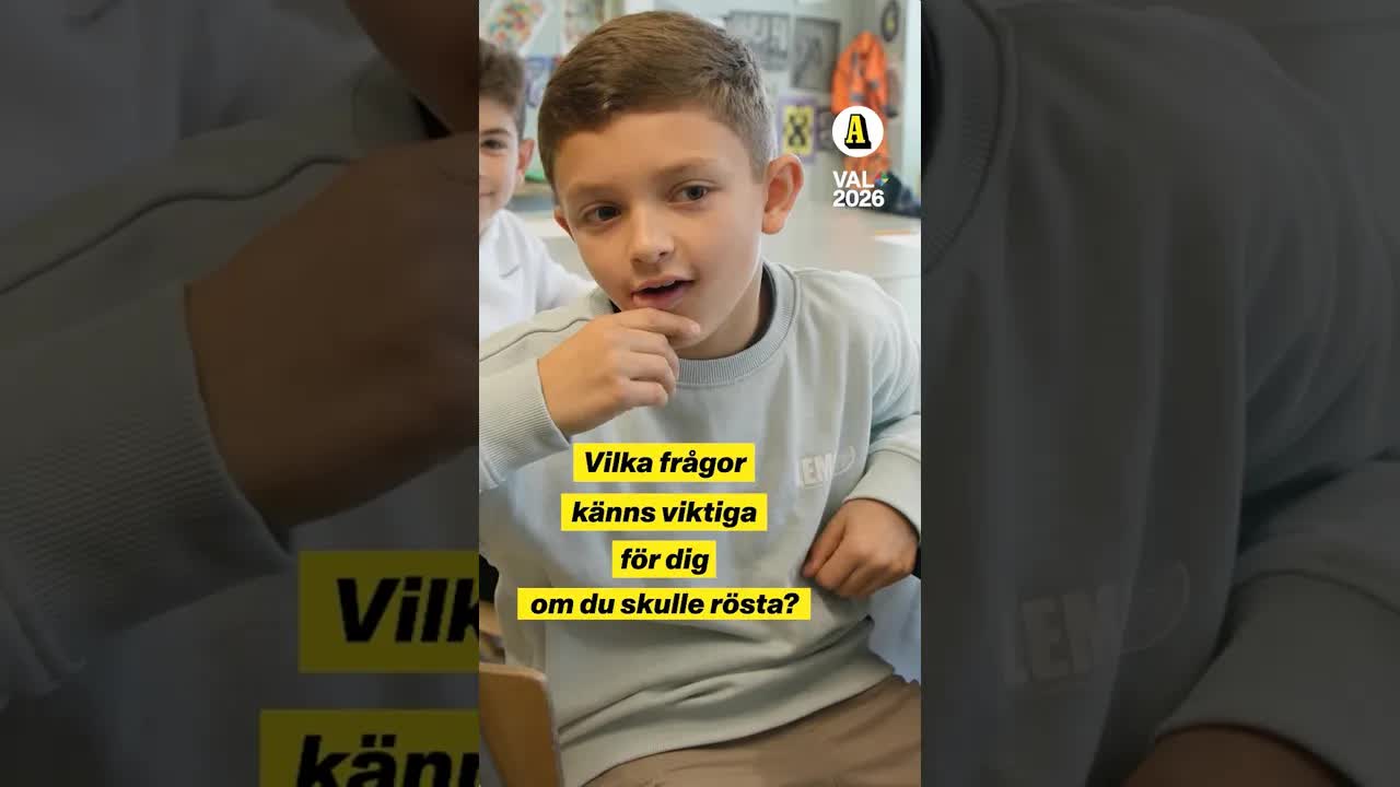 Barnens viktigaste valfrågor i Sverige