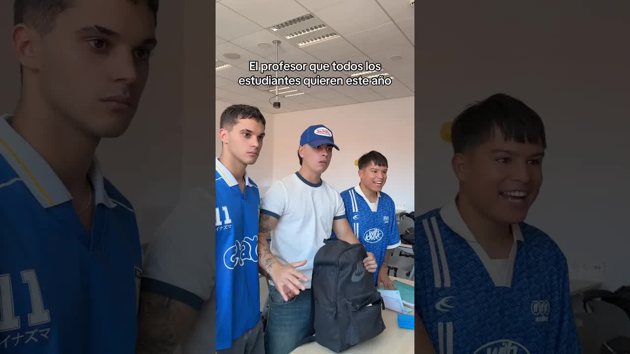 El profesor amable y sus estudiantes despreocupados