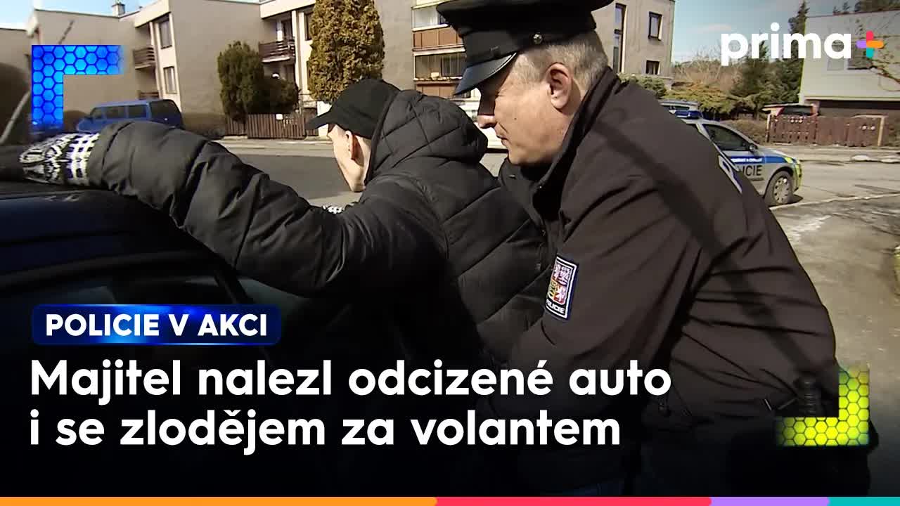 Policie v akci: Záchyt odcizeného auta
