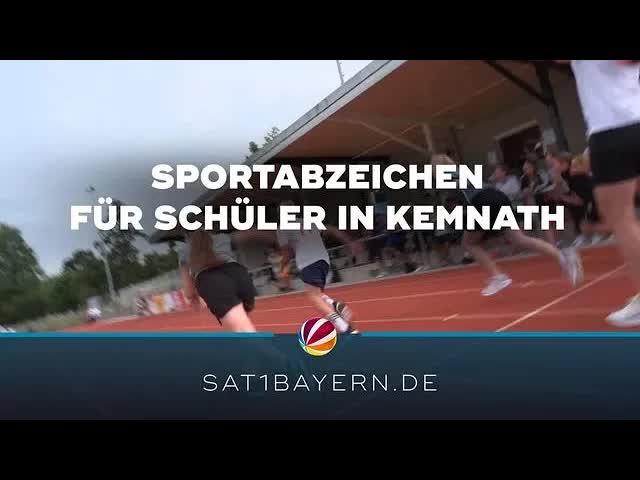 Sportabzeichen in Kemnath: Schüler kämpfen um Medaillen