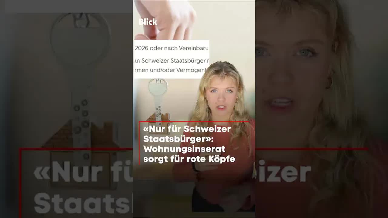 Wohnung nur für Schweizer: Diskriminierung oder legal?