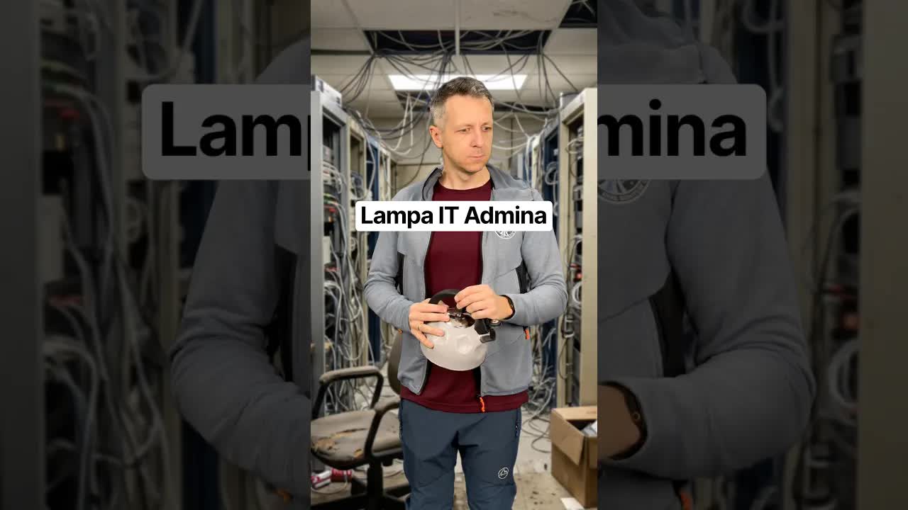 IT Admin spełnia trzy życzenia w żartobliwej scence