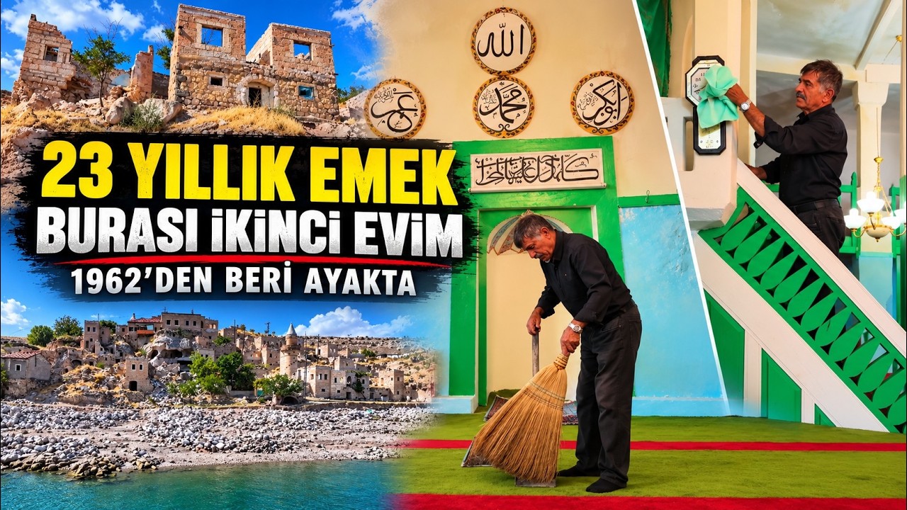 Kayseri'de Camiyi Koruyan Yaşlı Adamın Hikayesi