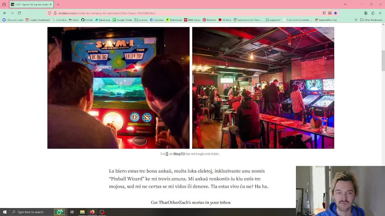 Vizito al Arcade Bar en Toronto