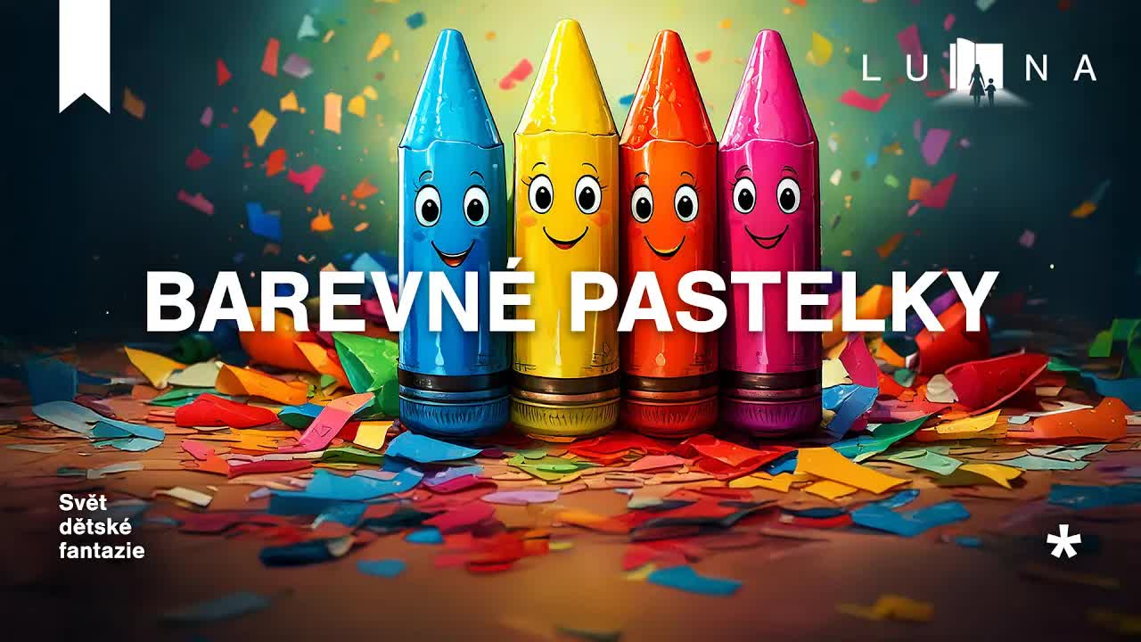 Barevné pastelky: Pohádka o péči a barvách