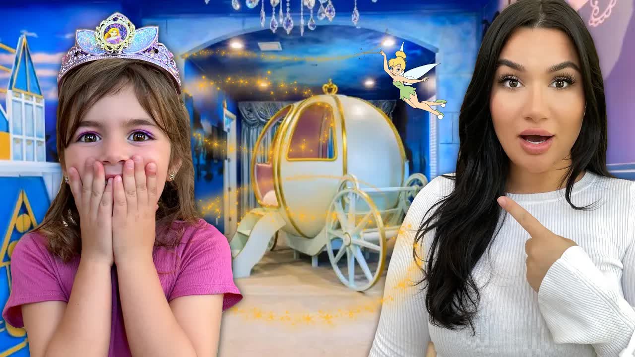 Transformation de chambre en univers Disney