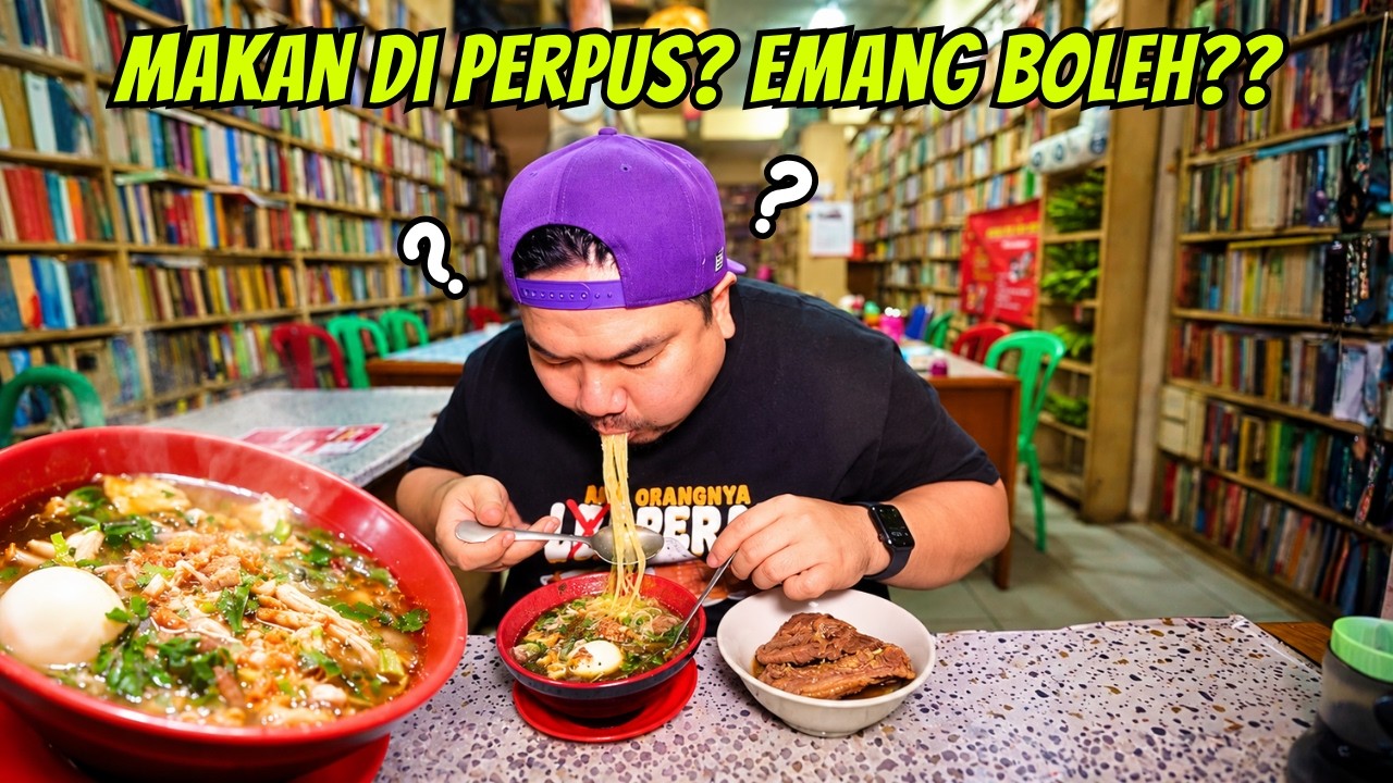 Mie Sop Amanda di Toko Buku Bekas Kramat Raya
