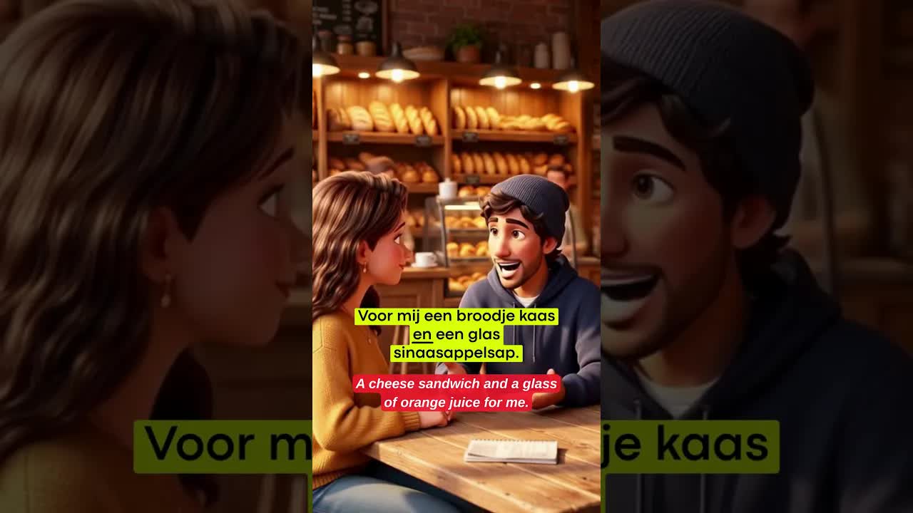 Ontbijten in de bakkerij