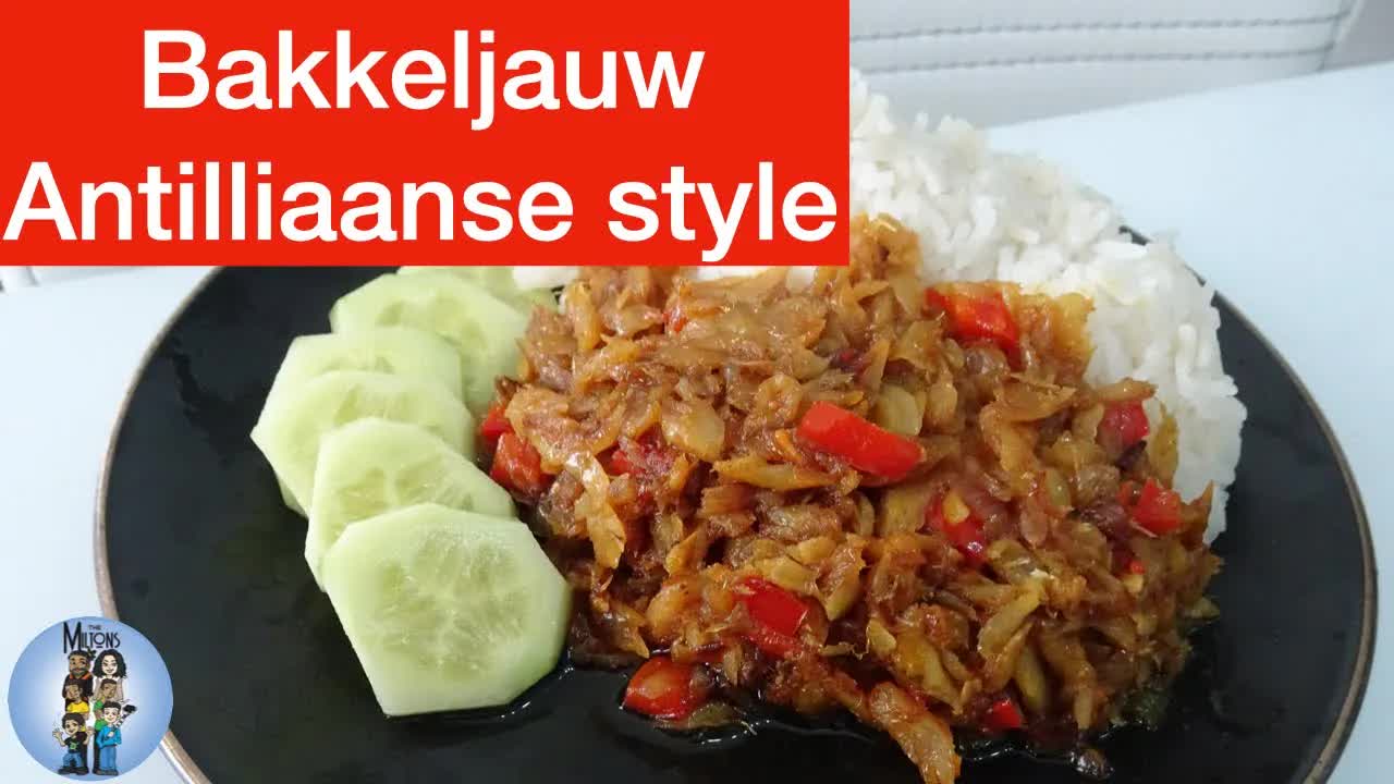 Recept voor Antilliaanse Bakkeljauw met Rijst