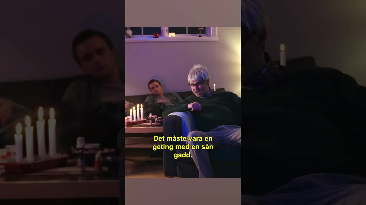Gubben som kommenterar Kalle Anka