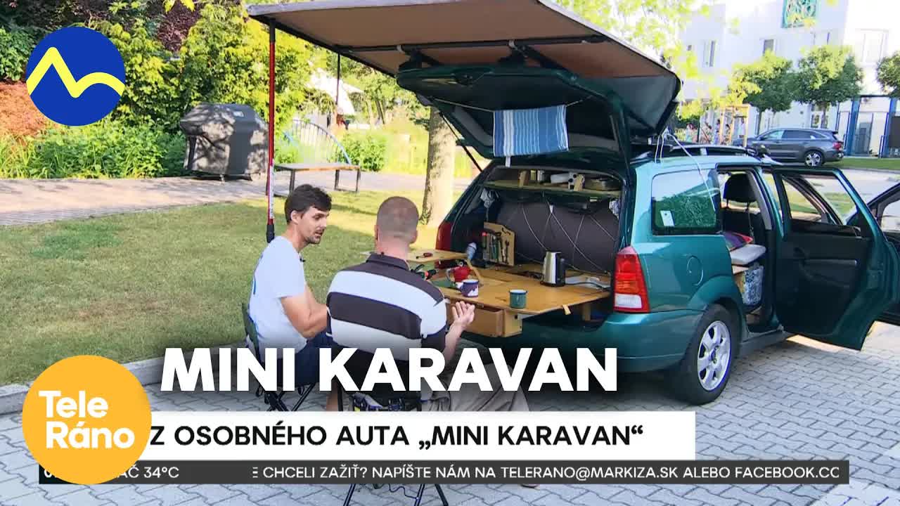 Martin Suchý: Z auta si postavil mini karavan