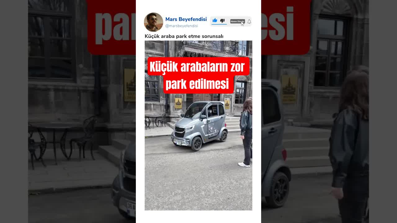 Küçük Araba Park Etme Oyunu ve Komik Yorumlar