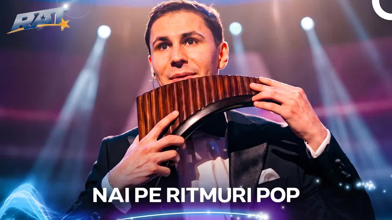 Cântă Michael Jackson la nai pe scena Românii au talent