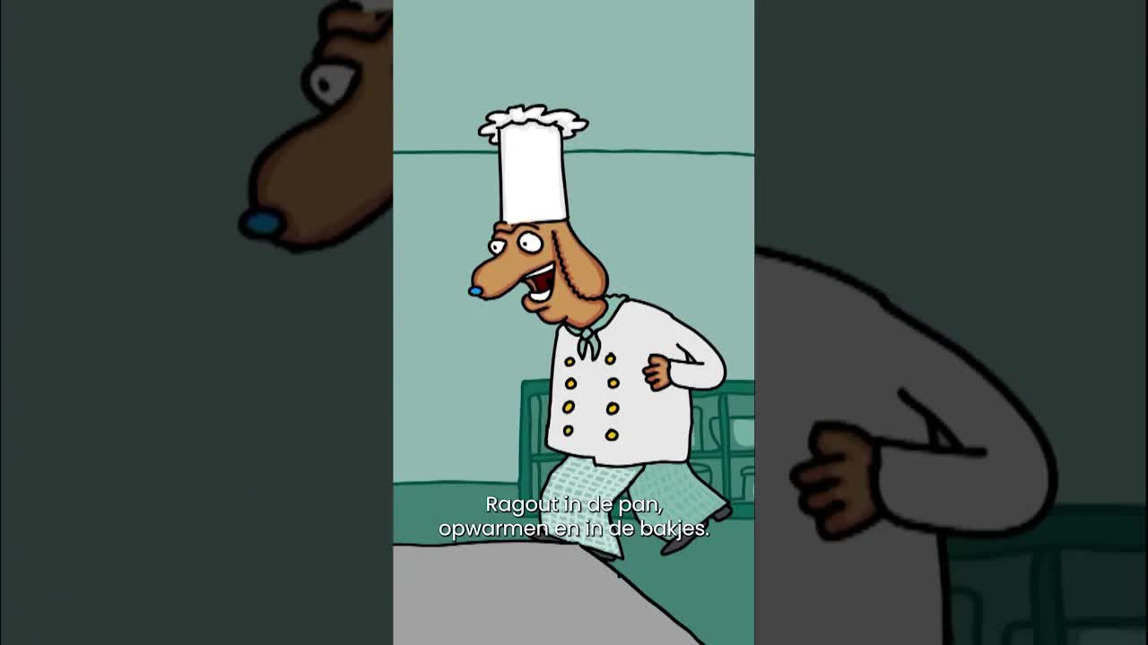 Niet zeuren, maar werken in de keuken