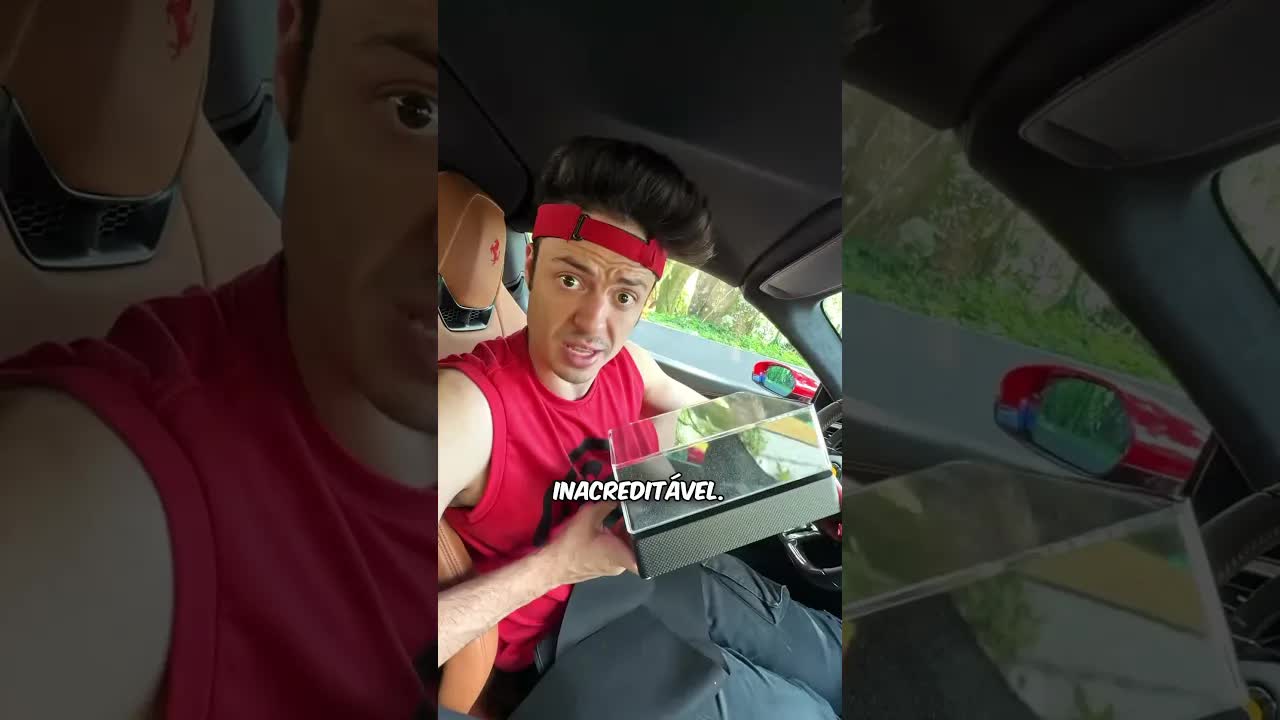Unboxing da chave da minha Ferrari nova