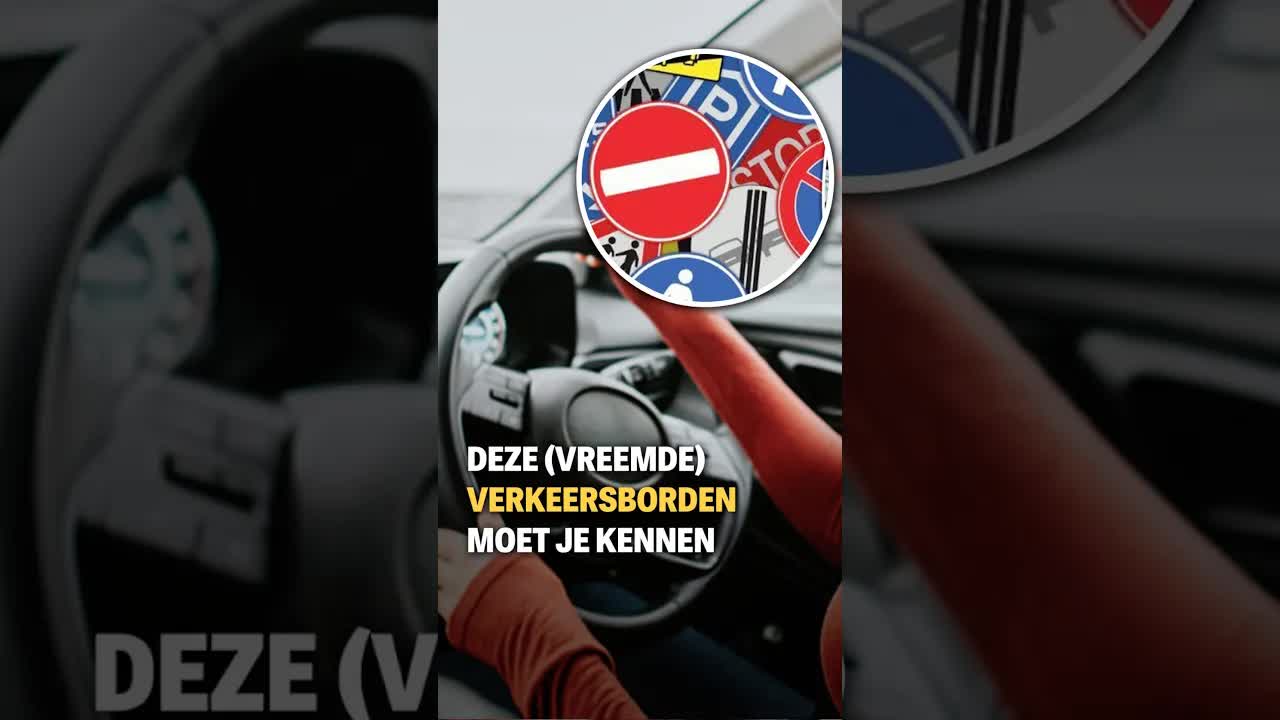 Vreemde verkeersborden die je in het buitenland tegenkomt