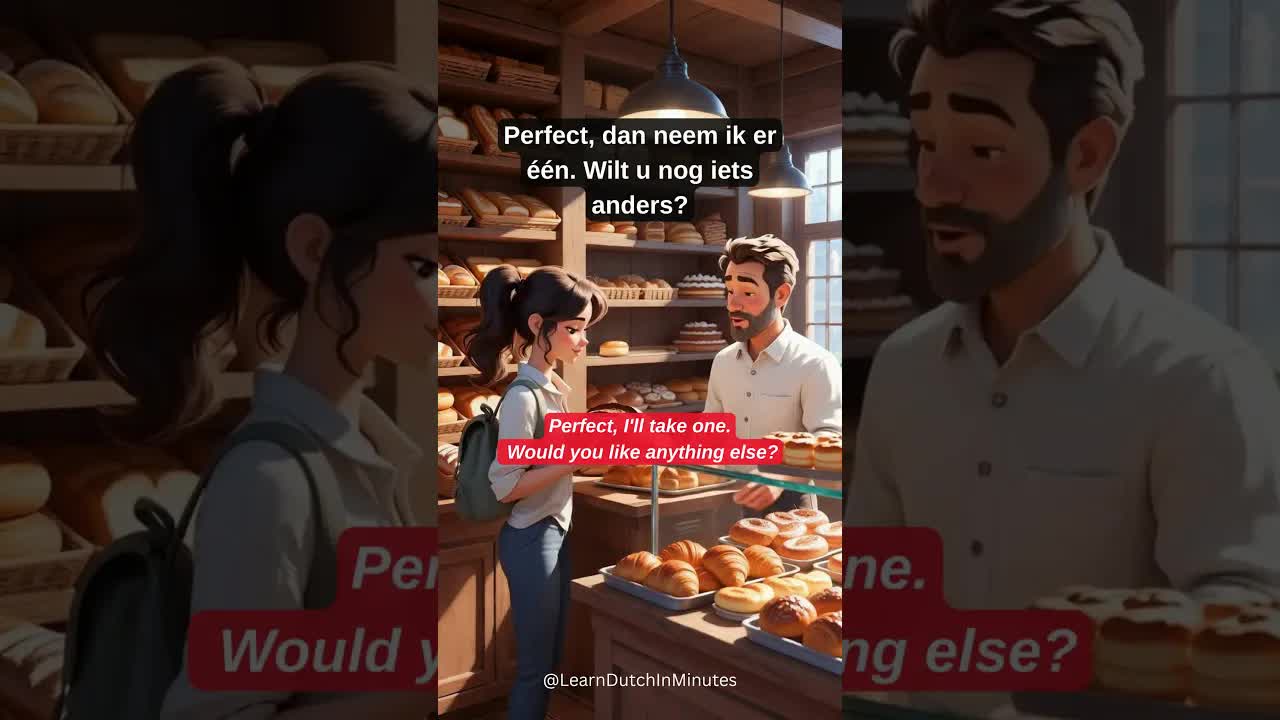 Brood en croissants kopen in de bakkerij