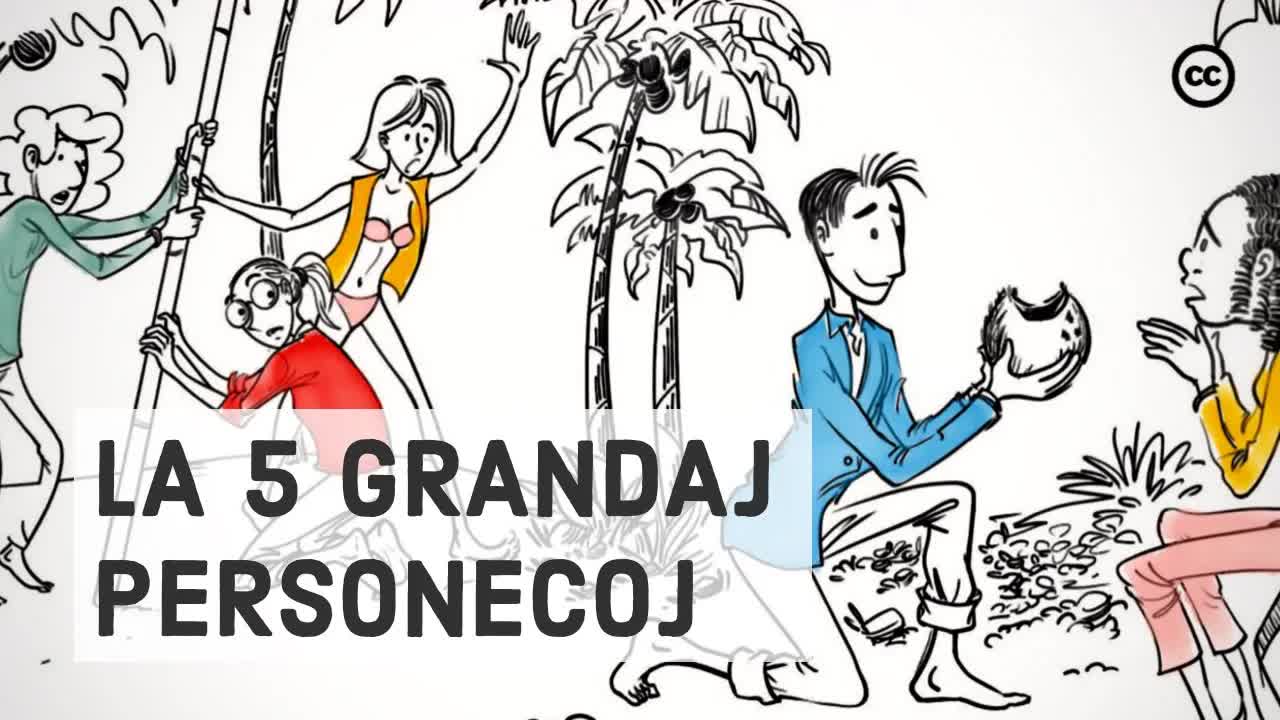 La Kvin Grandaj Personaj Trajtoj: Psikologia Teorio