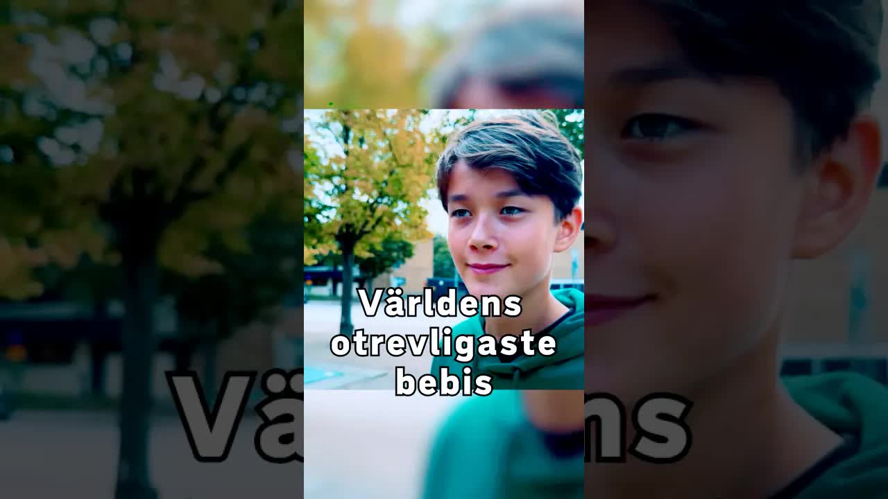 En gullig bebis och gas i magen