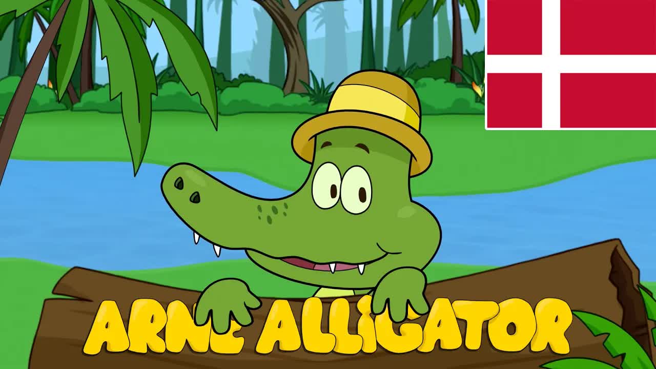 Arne Alligator: En sjov sang om en krokodille