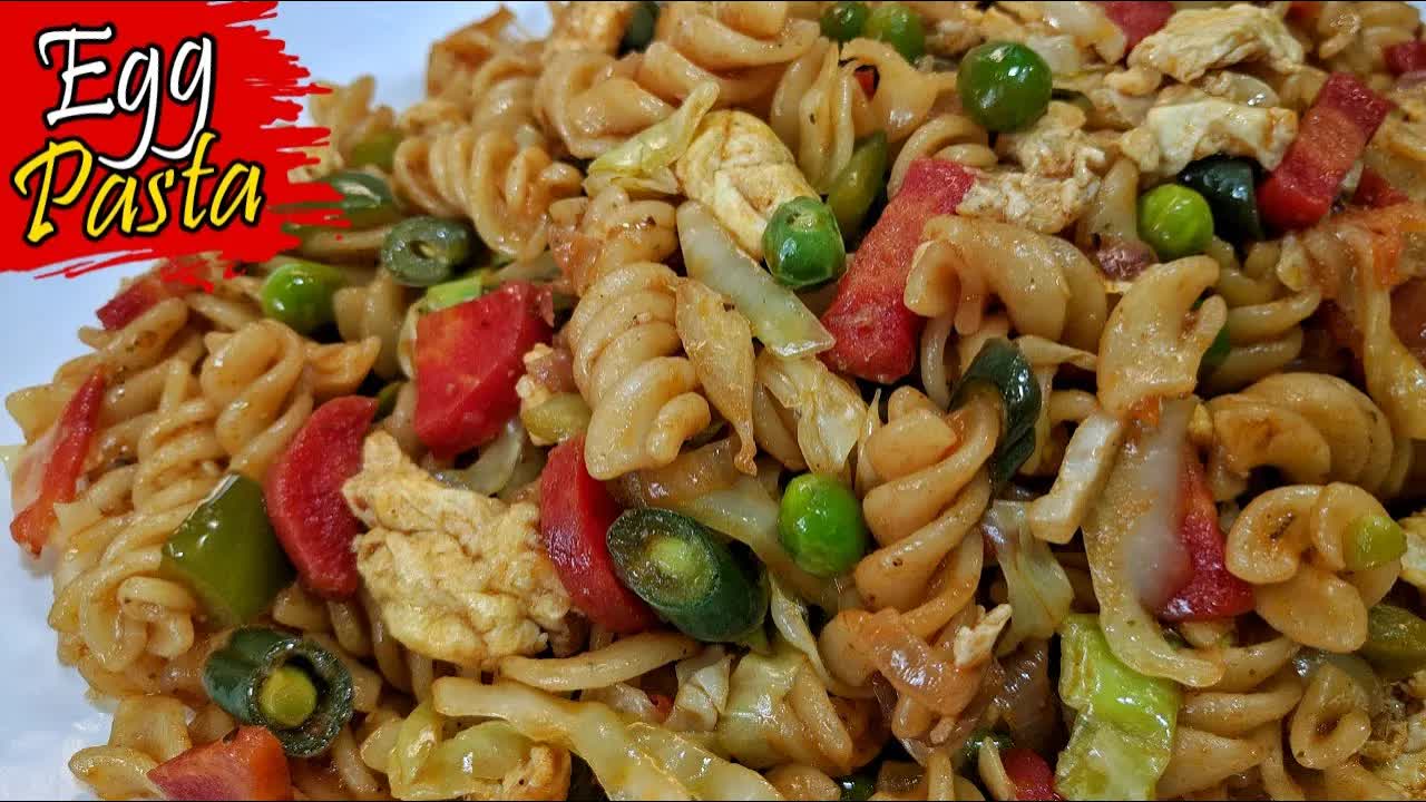 ডিম দিয়ে স্পাইসি পাস্তা রান্না