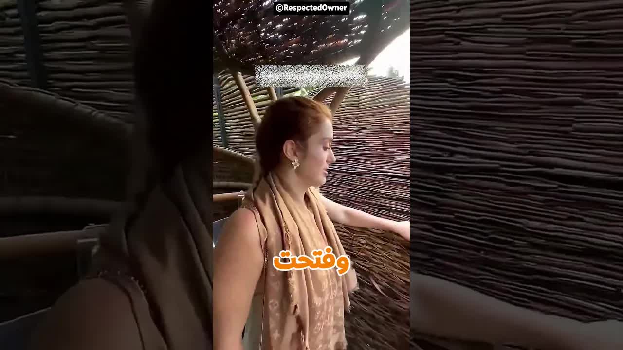 أسانسير خشبي غريب في الجبال!