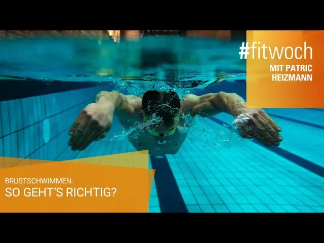Richtig Brustschwimmen mit Schwimmtrainer Christian Staehr