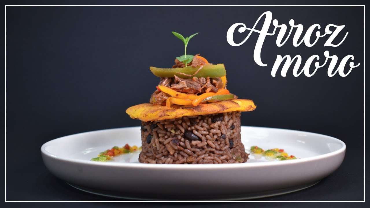 Receta paso a paso del Arroz Moro cubano