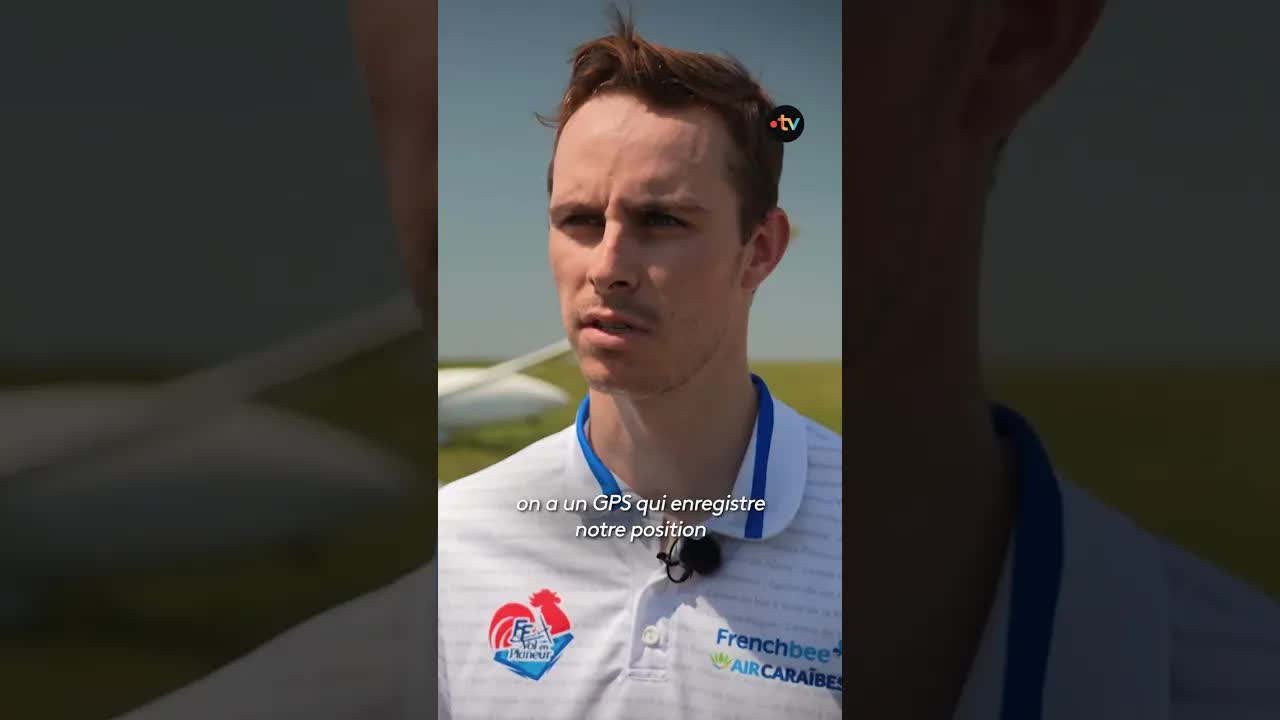 Victor Malic, champion du monde de vol en planeur