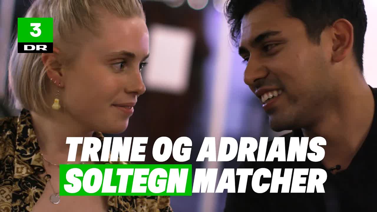 Astrologi matcher Trine og Adrian på date