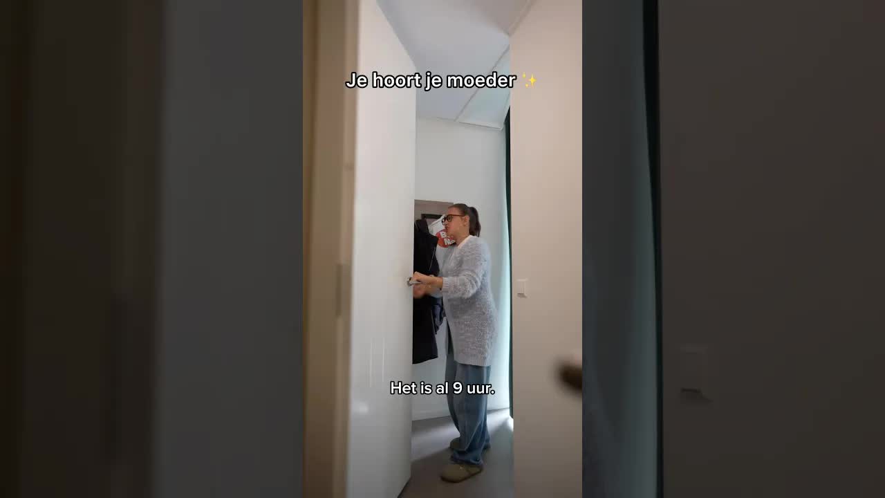 Je broertje is nog steeds niet wakker