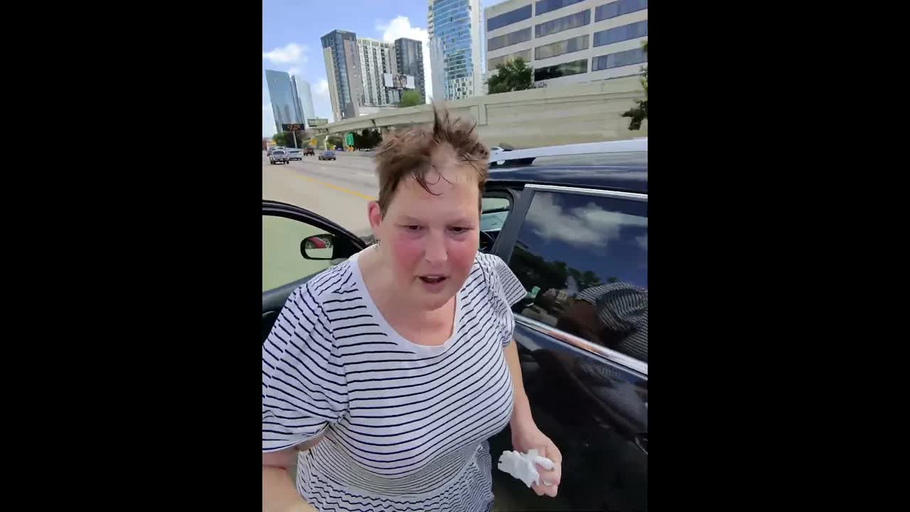 Changing a Tire on the Highway