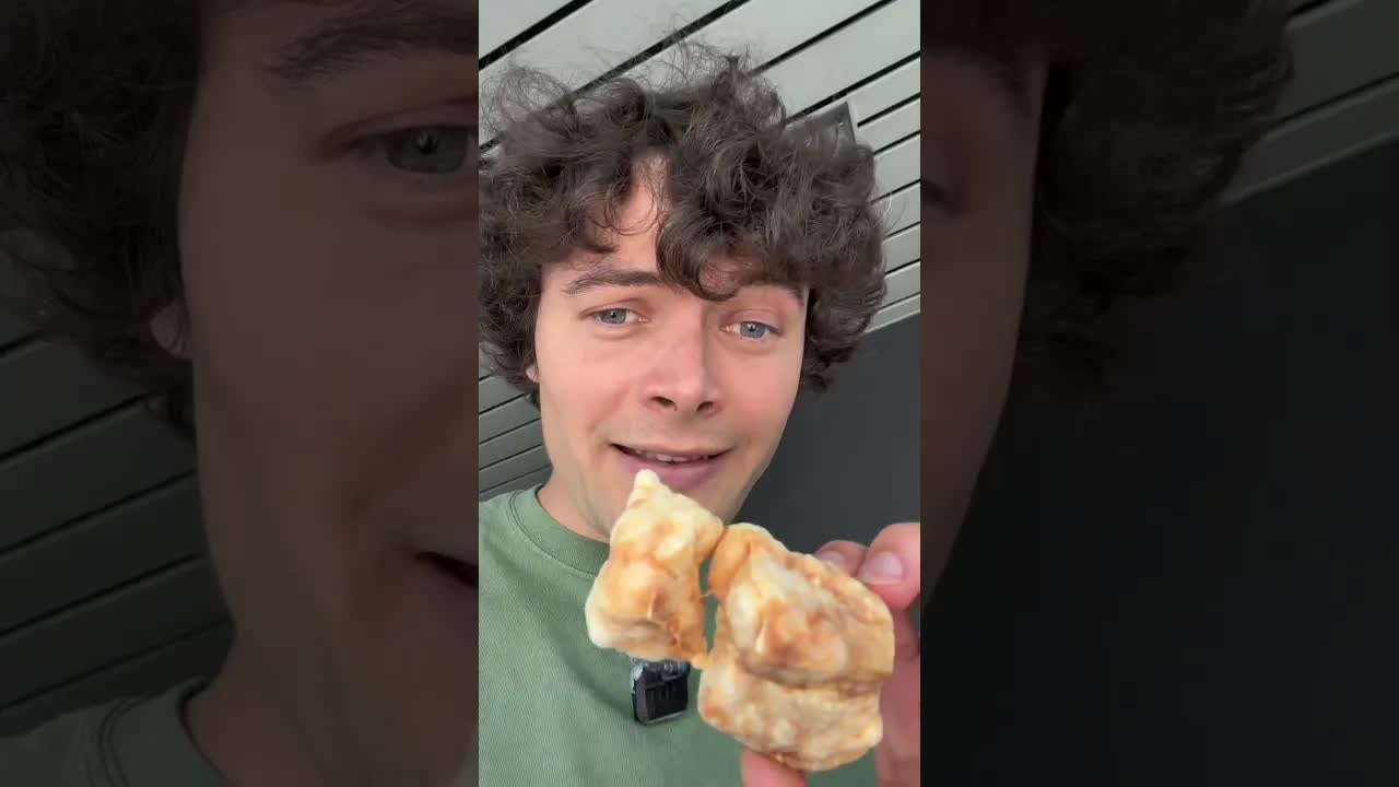 Hoe groot wordt de kaassnack in de magnetron?