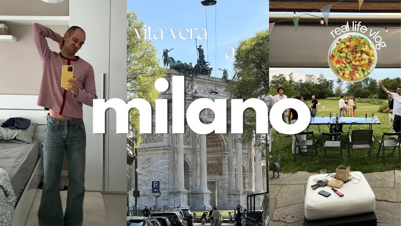 Una giornata vera nella vita milanese di Elia