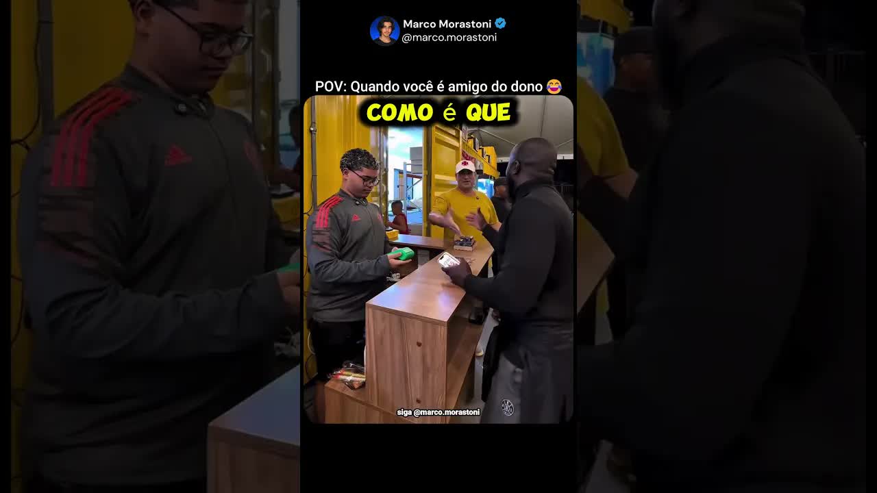 POV: Você é amigo do dono