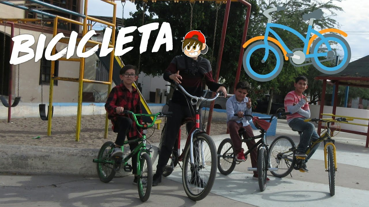 Rodada de bicicletas con amigos y familia