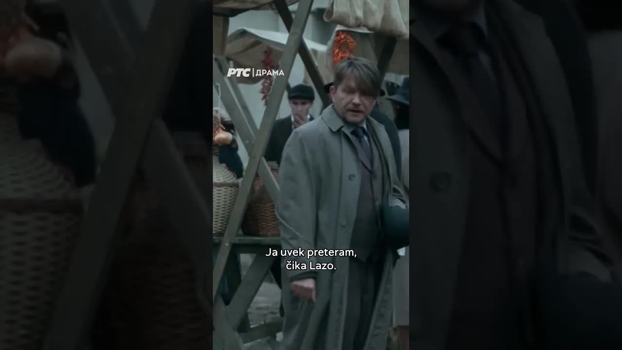 Tane i brlja na pijaci u Beogradu