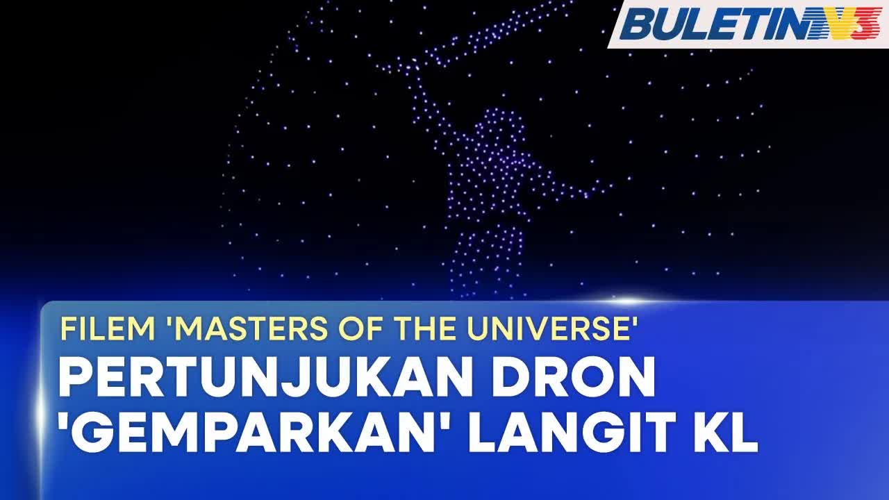 Pertunjukan Dron Masters of the Universe di KL