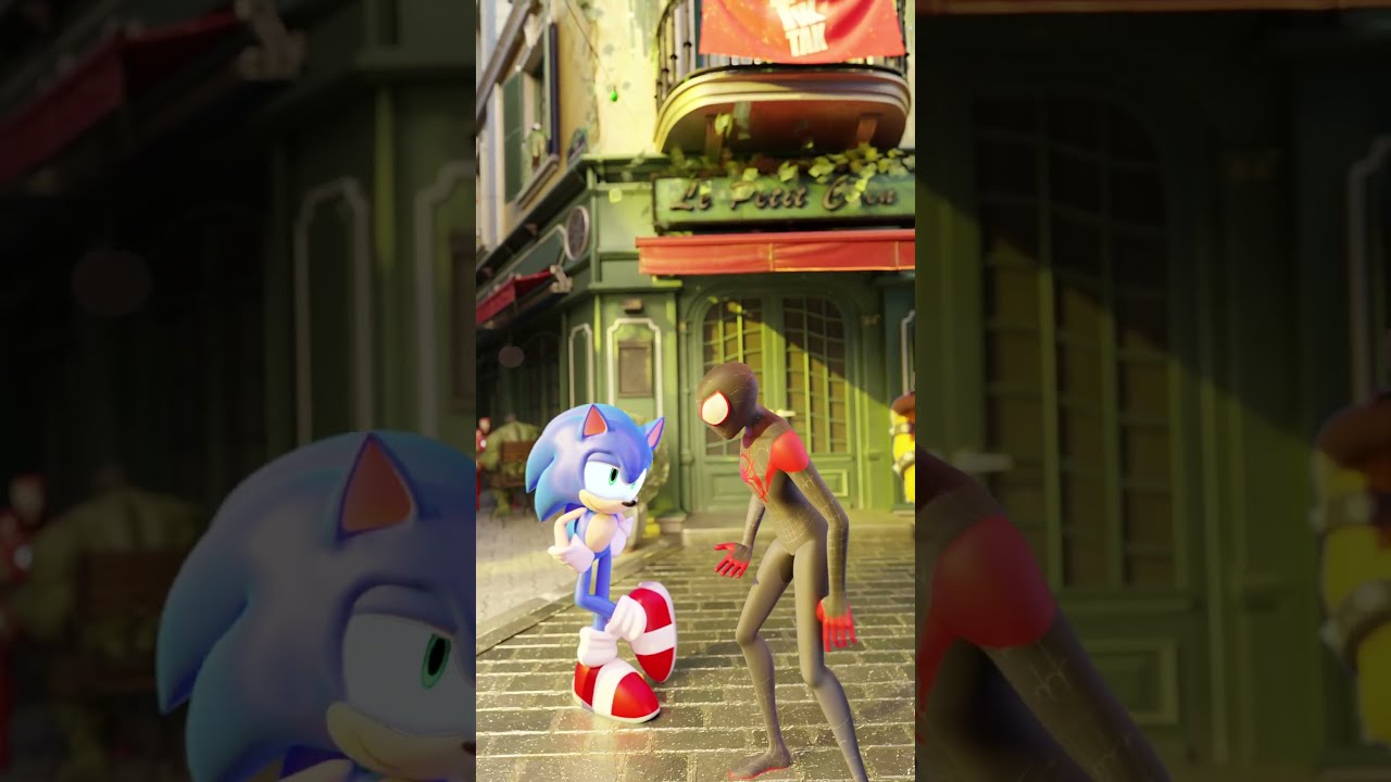 Sonic e Spider-Man: La gara di velocità