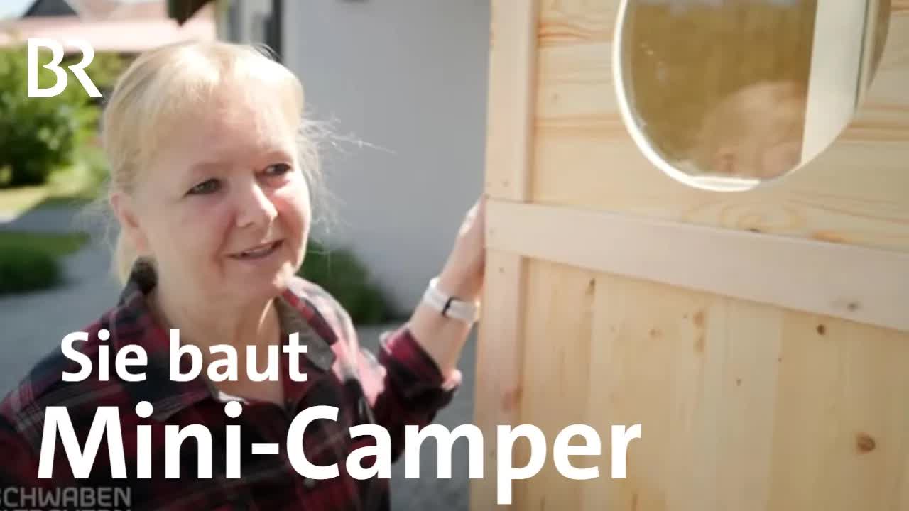 Mini-Camper selbst gebaut: Monikas neues Hobby