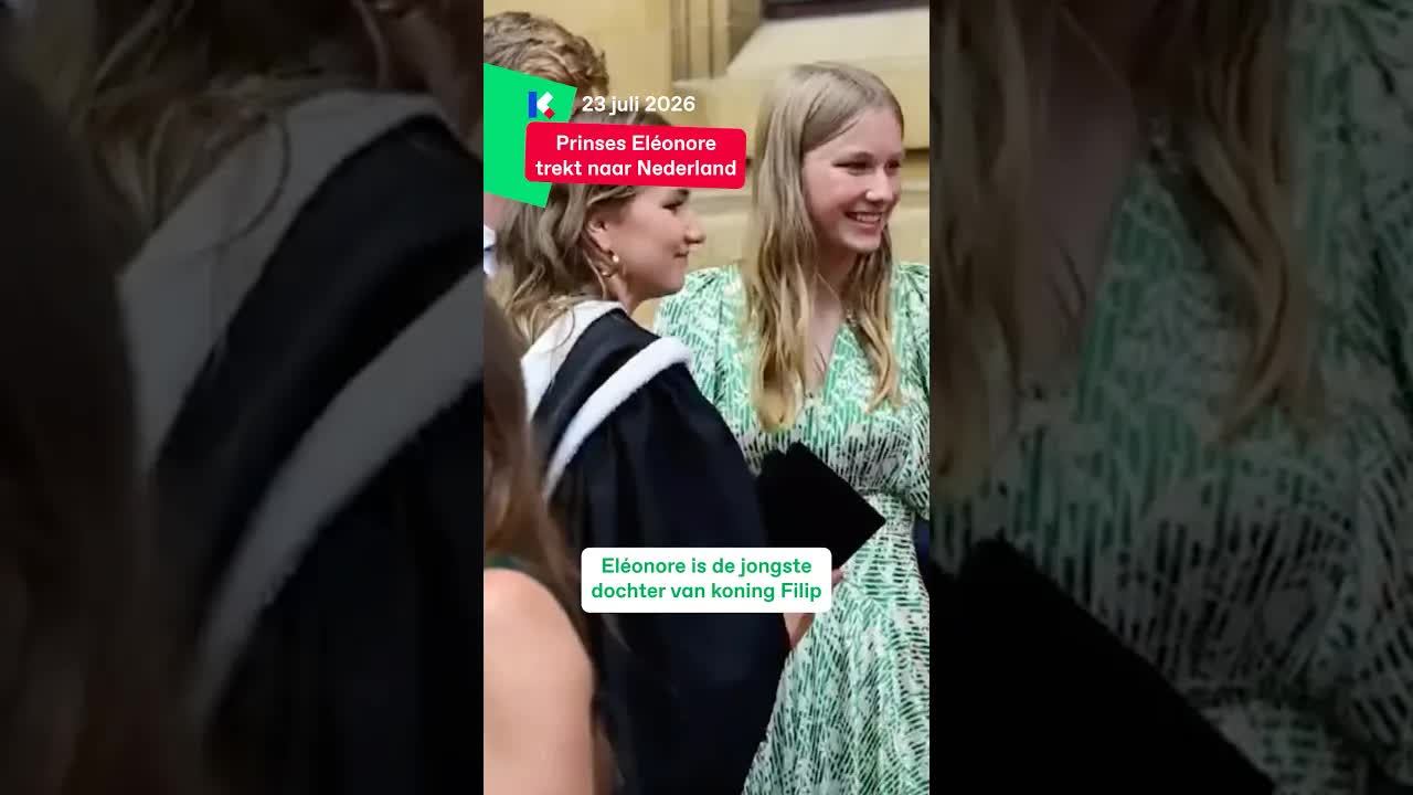 Prinses Eleonore studeert in Nederland