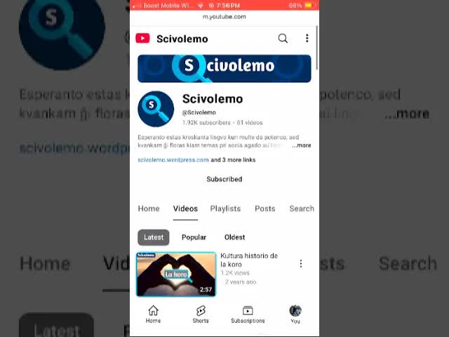Esploro en Esperanto: Scivolemo Kanalo
