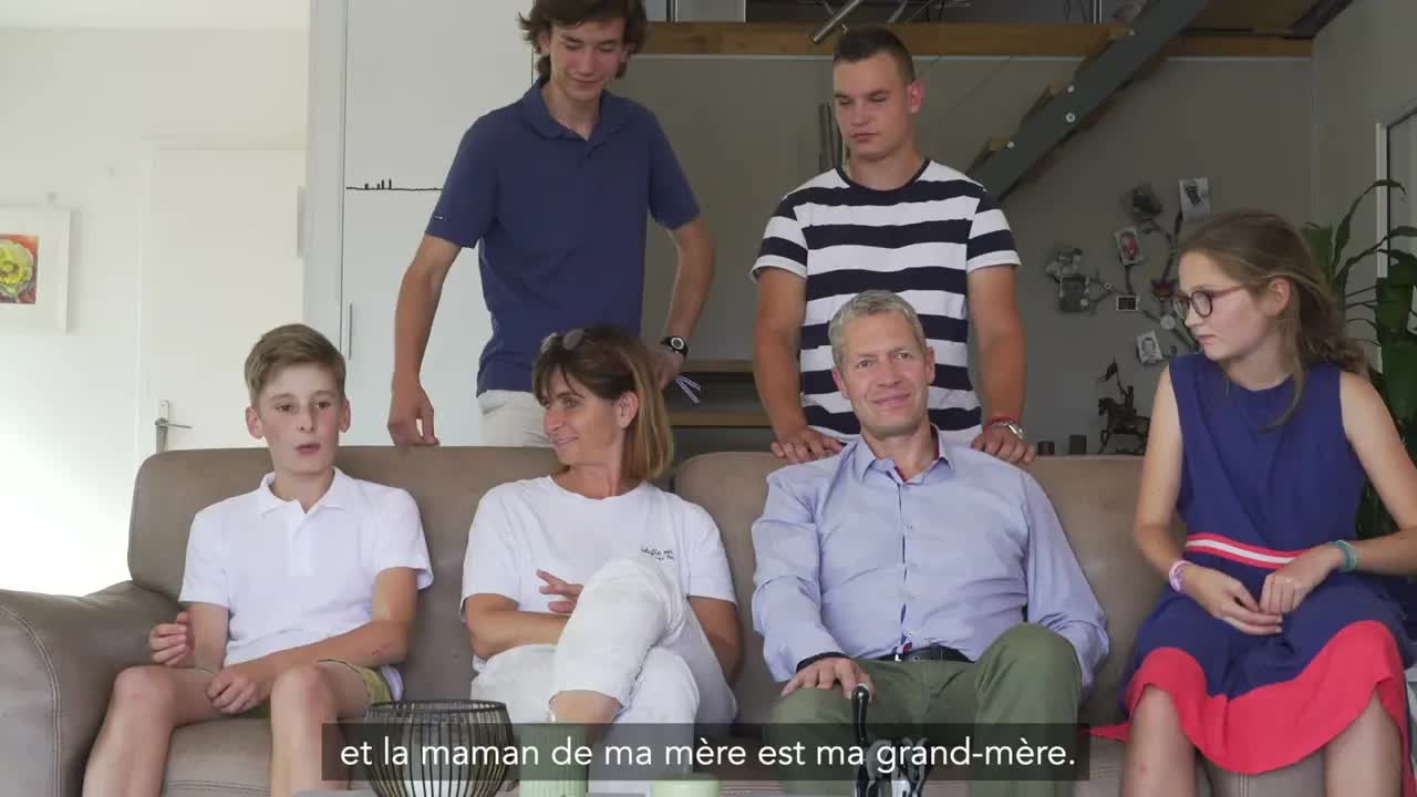 Présentation de la famille de Grégoire et Jeanne