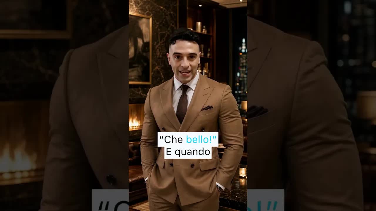 Non Basta Parlare, Devi Sentire l'Italiano