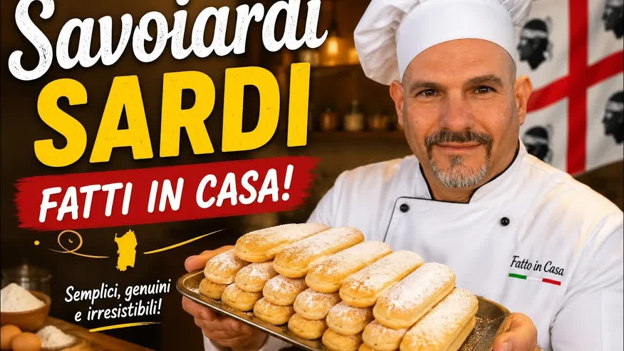Come preparare i savoiardi sardi in casa